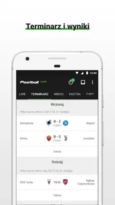 Football LIVE - wyniki na żywo android App screenshot 2