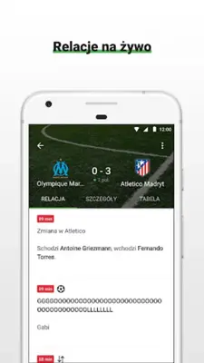 Football LIVE - wyniki na żywo android App screenshot 3